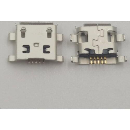10Pcs USB Charger Charging Dock Port Connector For Huawei G606 S8600 C8650 Y220T T9200 P1 U9200 U9200E C8950D U9508 Micro Plug