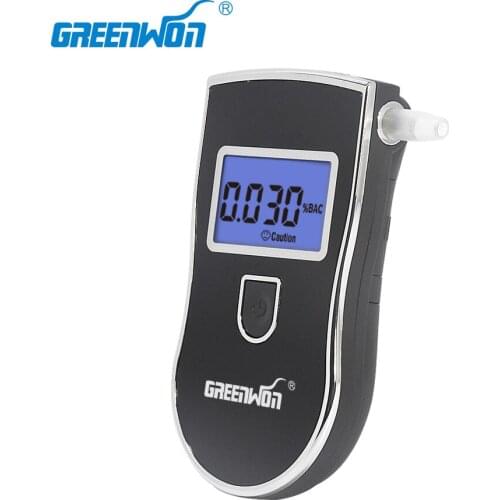 2019 GREENWON Professional Police Digital Breath Alcohol Tester Breathalyzer Freeshipping Dropshipping