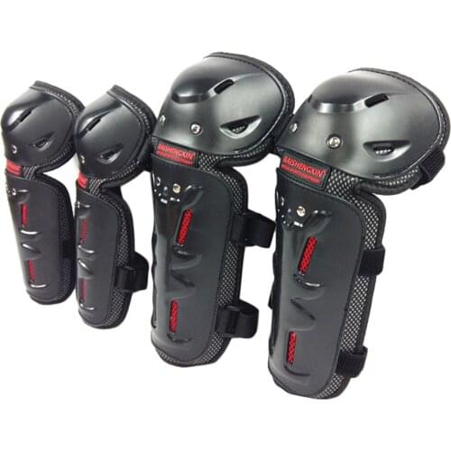 2x Outdoor Knee Pads / Knee Protection Pads For Adults + Motorcycle Elbow Guards