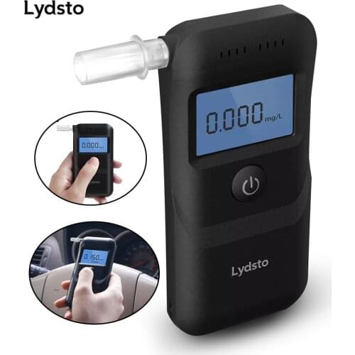 New Xiaomi Lydsto Digital Alcohol Tester Professional Alcohol Detector Breathalyzer Police Alcotester LCD Display Dropship