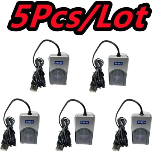 5PCS Digital Person Biometric Fingerprint Scanner URU4500 Fingerprint Sensor U.Are.U4500 USB Fingerprint Reader With Free SDK