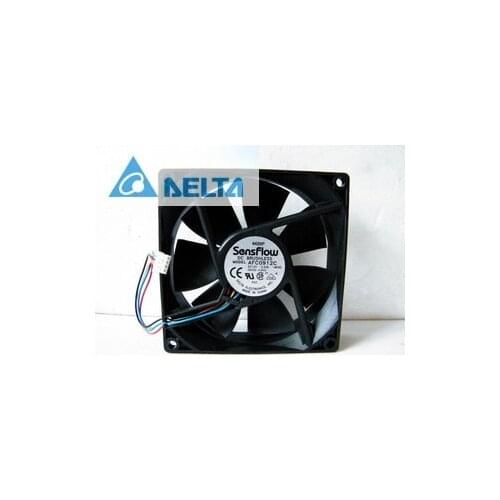 For delta AFC0912C 12V 0.25A 9CM 9.2CM 92*92*25MM 90*90*25MM case cooling fan 90mm