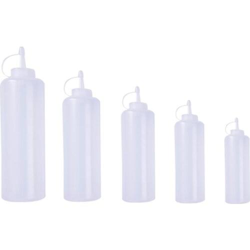 Environmentally Friendly Seasoning Bottle Squeezed Bottle Vase Bread Baking Condiment Dispenser Bottle Kitchen Accessories