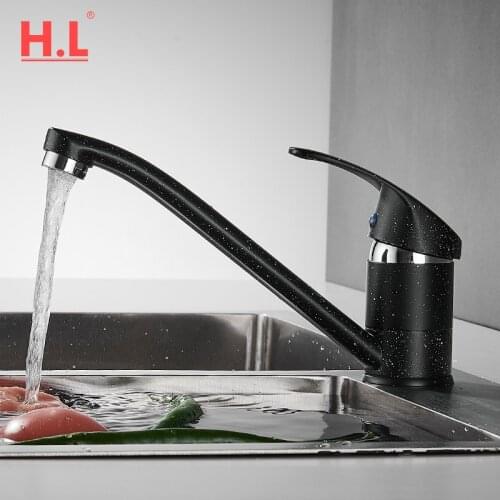 HAILANG Black Kitchen Faucets
