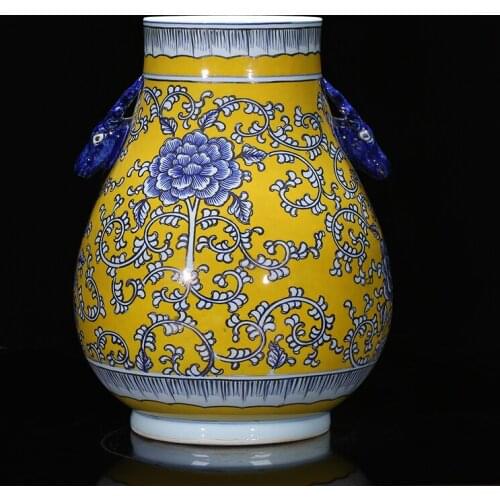 Jingdezhen Ceramics Antique Vases Hand-painted Paintings Calligraphy And Paintings Chinese Classical Living Room ceramic vase