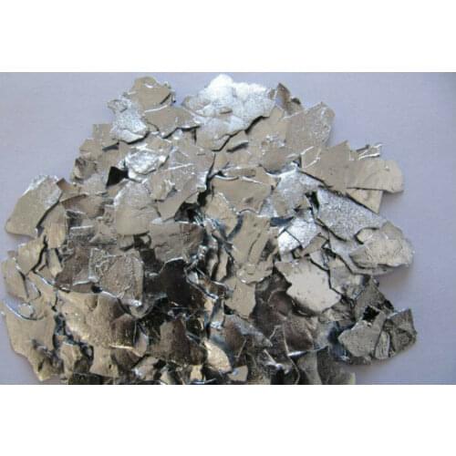 50g grams High Purity 99.95% Electrolytic Chromium Cr Metal Sheet