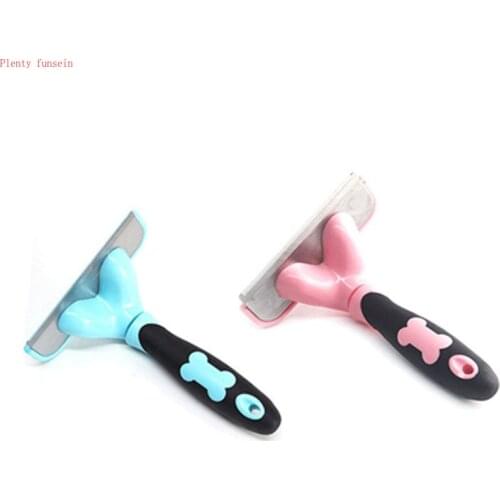 Cute Top Fashion Real Combs Dog Brush Pet Grooming Tool Hair Comb For Dogs Cats Shedding Trimming 48 Hours Shipping