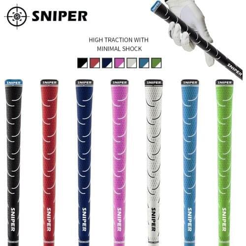 Multicolors Pretty Golf clubs grips 50 pieces with top quality standard golf grips rubbers