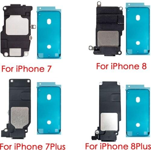 Bottom Loud Speaker Ringer Buzzer loudspeaker And waterproof sealing adhesive For iPhone7 7Plus 8g 8 Plus