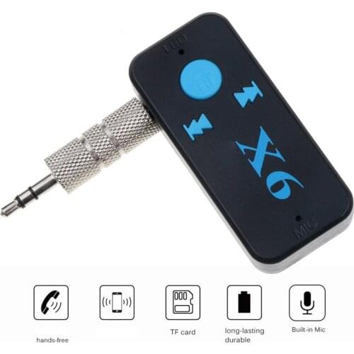 Portable Bluetooth 5.0 Audio Receiver Mini 3.5mm HIFI AUX Stereo Bluetooth For TV PC Wireless Adapter For Car Speaker Headphones