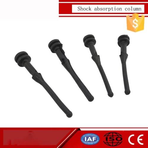 Generator regulator shock absorber column rubber bar damper plate AVR anti-seismic buffer accessories black