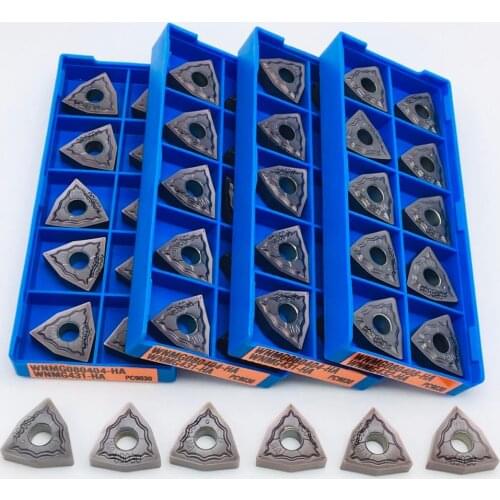 WNMG080404 HA PC9030 WNMG080408 HA PC9030 External turning tool 100% original high quality stainless steel carbide blade