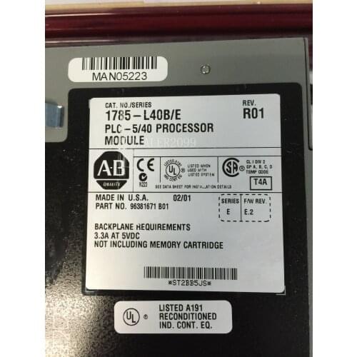 1PC New In Box 1785-L40B 1785L40B PROCESSOR MODULE