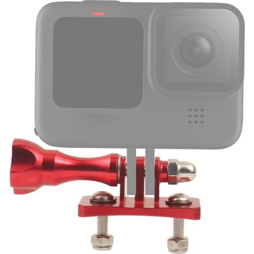 BGNing Helmet Fixed Mount Adapter for Gopro Hero 6 5 4 yi SJcam Sports Action Camera Riding Racing Climbing Skydiving Accessory