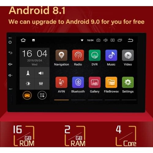 Android 8.1 2 din Car Radio Multimedia For Nissan Note Qashqai Xtrail Juke Almera 3 Head Unit Audio Tape Recorder GPS Navigation
