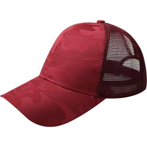 Ponytail Baseball Cap Sun Hat Women Snapback Hip Hop Snapback Caps Female Summer Hats Mesh Outdoor Hat