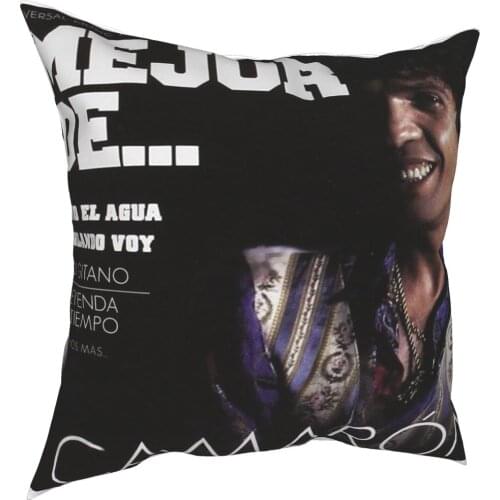 Camaron De La Isla Cushion Cover Embroidery Pillow For Sleeping Pillow Case Hugging Pillow Cover Pillowcase