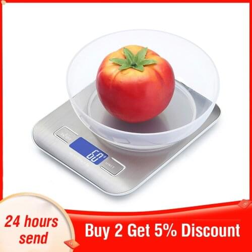 10Kg Digital Kitchen Scale Digital Scale Kitchen with LCD Display Electronic Balance Smart Coffee Scale Kitchen Accessories