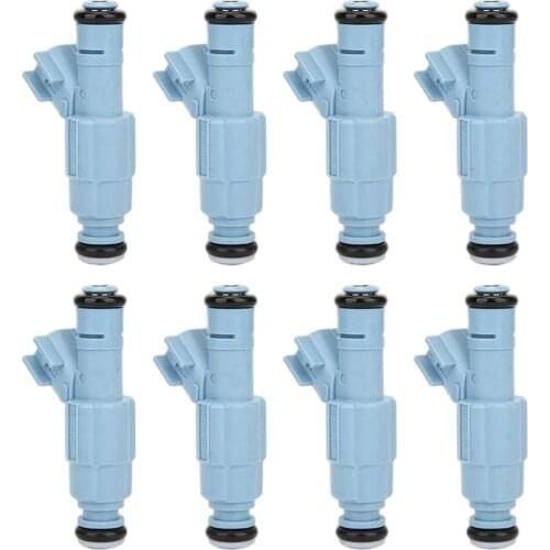 8 Pieces Fuel Injectors Nozzle Replace 0280155849, Easy to Install
