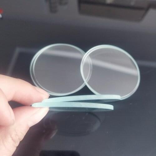 8mm 13mm 14mm 15 18 20 25 28 30mm 32 35 37 40 42mm Round Flat Lens planus Tempered Glass lenses for Xlamp T6 L2 LED flashlight