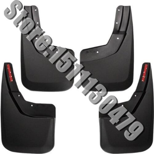 Mudguard car cover fender soft mudguard protection flap splash mud guard frame for Chevrolet Silverado 1999-2020