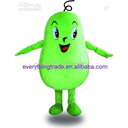 Hot sale Foam Cartoon Character Adult lovely big fat wax gourd Mascot White Mascot Costume fancy dress Halloween party costume