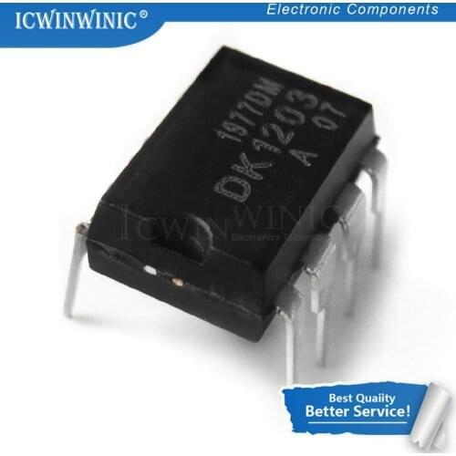 100piece DK1203 DIP-8 DIP Low off line switching supply control chip In Stock