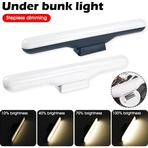 2021 New Dropship USB Charging LED Table Lamp Hanging Magnetic Night Lights Adjust Brightness Desk Lamp Cabinet Wardrobe Lamp