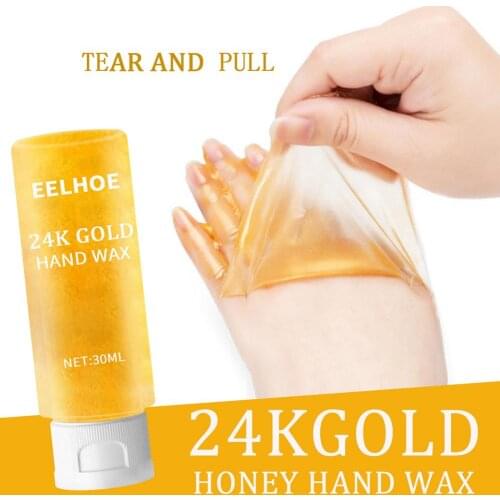 30ml Golden Hand Mask Hand Wax Whitening Moisturizing Moisturiz Fine Lines Hand Care Anti-Aging Hand Skin Repair Cream