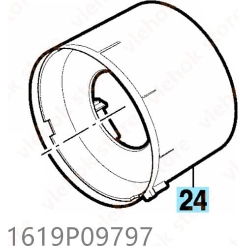 Baffle for BOSCH GKS600 GKS55+GCE GKS7000 TKS7000 GKS66X GKS55+G GKS165 1619P09797 Circular hand saw Power Tool Accessories