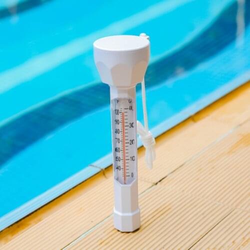 Practical Swimming Pool Floating Thermometer Multi-functional Durable Spa Hot Tub Ponds Temperature Measuring Meter