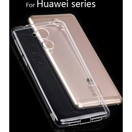Quality Clear Fundas for Huawei Honor 6A 6C 6X 5X 7X Honor 8 9 P8 P9 P10 lite 2017 V9 V10 Mate 9 10 lite Nova 2 Phone Case Cover