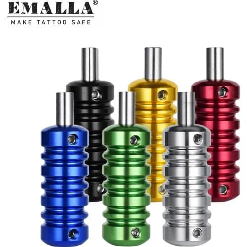 1PCS 22MM Tattoo Grips Aluminum Alloy Tattoo Grip Tube Tattoo Machine Gun Handle Grips For Tattoo Machine Supplies Free Shipping