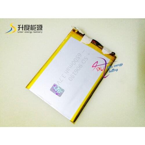 SD 3.7v 6500mah 906190 smart rechargeable original li-polymer battery for 3.7v lithium polymer battery