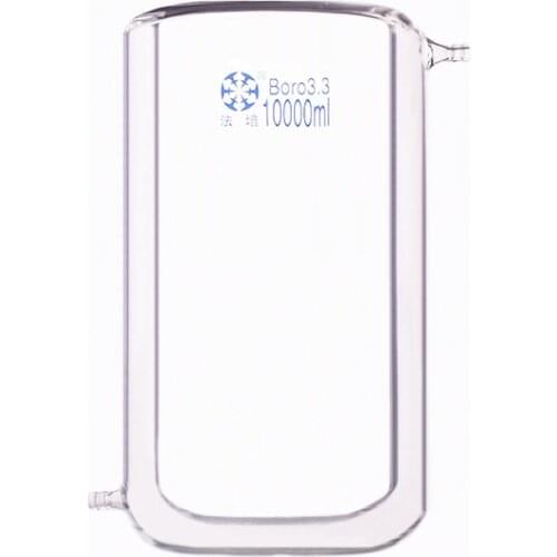Double-deck beaker,Capacity 10000ml,Double-layer cold trap,Photocatalytic reaction bottle