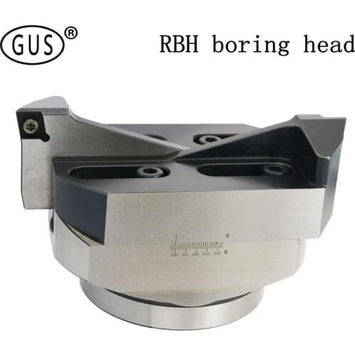 Saw teeth New RBH boring head RBH90-122 RBH120-164 RBH160-204 big range bore Double edge Adjustable rough Twin bit boring head