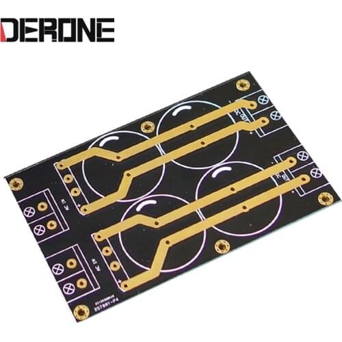 1 piece Double bridge rectifier PCB 2-way rectification filter PCB for hood1969 amplifier