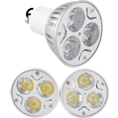 1PCS New LED Dimmable GU10 9W EPISTAR LED bulb light 110v 220v Warm White/Pure White/Cool White/ Spotlight Lamp Bulb