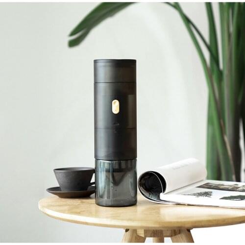 Automatic Coffee Grinder Filtration and Extraction Integrated Household Hand-push Type American Coffee Machine TYPE-C Charging