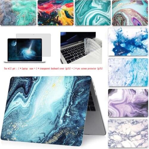 2021 Laptop Case For Macbook M1 chip Air 13.3 Touch ID A2337 For Mac A1466 Pro Retina 11 12 13 15 15.4 16 inch Keyboard Cover