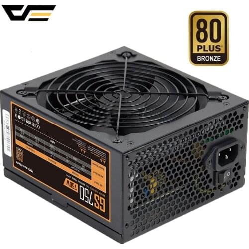 DarkFlash 750W Full Modular Power Supply 80Plus Bronze Certified 140mm Fan DC to DC Circuit Design Compatible with ATX Case