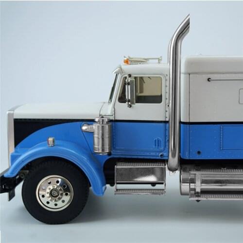 For 1/14 TAMIYA DIY American Truck King Truck Exhaust Pipe Metal RC Car Exhaust Pipes DIY RC Model Car Accessories