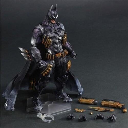 PLAY ARTS 27cm Armored Ver BJD Action Figure Model Toys with Accessories and Base