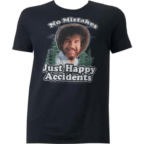 No Mistakes Just Happy Accidents Adult T Shirt