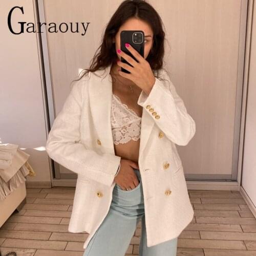 Garaouy Women's White Jackets