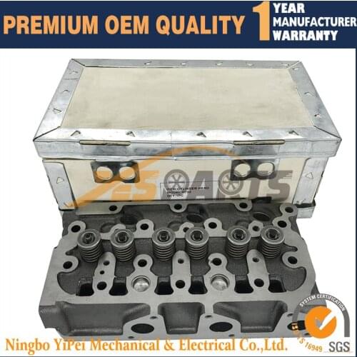 New Complete Cylinder Head For Kubota D722 Engine With Full Set Valves Springs