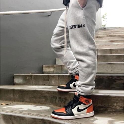2021 new mens casual trousers loose velvet mens sports pants hip-hop brand pants autumn and winter warm pants