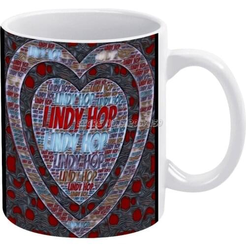 Hop Swing Dancing Coffee Mugs Soft Decorative Throw Pillow Cover Print PillowCase Waist Cover Pillows NOT Included Balboa Swing