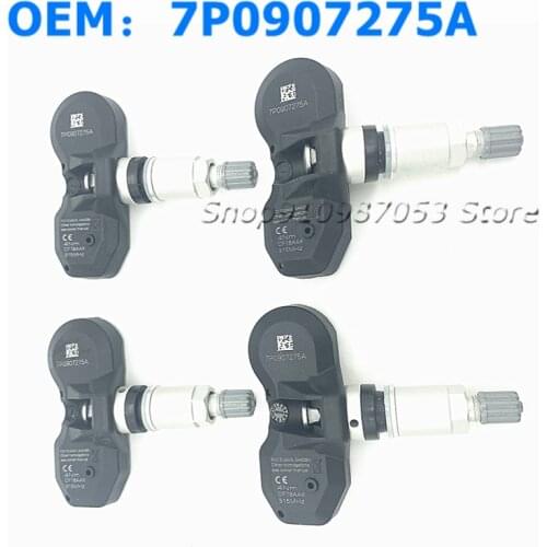 Brand New 4 Pcs Tire Pressure Sensor Monitoring System TPMS 315MHz For Porsche Cayenne 2010-2016 7P0907275A