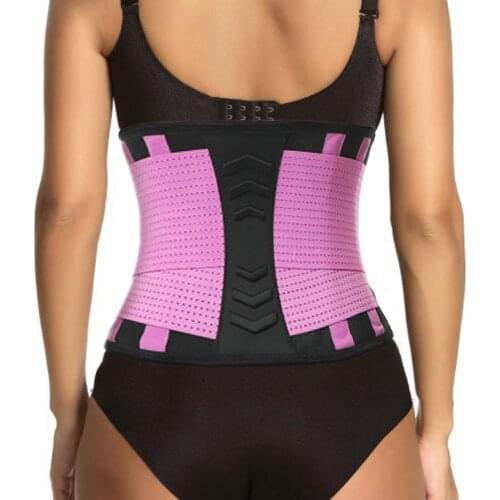 Waist Support Belt Back Waist Trimmer Belt Gym Train Waist Protector Weight Loss Sports Muscle Compression Body Shaper Trainer